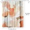 Americanflat 71" x 74" Shower Curtain, Interlude by Louise Robinson